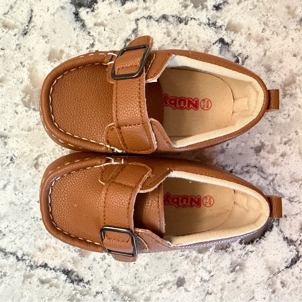 New Brown Loafers 18 m